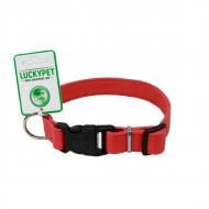 Нашийник Lucky Pet подвійний шкіра пластикова фурнітура 2,0/30-40 червоний Нашийник Lucky Pet подвійний шкіра пластикова фурнітура 2,0/30-40 червоний