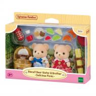Игровой набор Sylvanian Families Бисквитные медведи Сестричка и Братц на пикнике 5852 5852