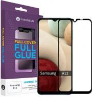 Защитное стекло MakeFuture Full Cover Full Glue для Samsung A12 (MGF-SA12)