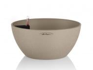 Вазон декоративний Lechuza Cubeto Color 40 круглий 11,5 л світло-бежевий (13841)