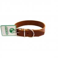 Нашийник Lucky Pet шитий шкіра 2,0/32-42 рудий Нашийник Lucky Pet шитий шкіра 2,0/32-42 рудий