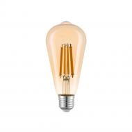 Лампа светодиодная Violux LED FILAMENT ST64 10 Вт E27 2200 К 195 В прозрачная 836012 Лампа светодиодная Violux LED FILAMENT ST64 10 Вт E27 2200 К 195 В прозрачная 836012