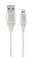 Кабель Cablexpert Lightning – USB 1 м (CC-USB2B-AMLM-1M-BW2) USB 2.0 А-папа/Lightning