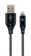 Кабель Cablexpert 2 м чорний (CC-USB2B-AMLM-2M-BW) USB 2.0 А-тато/Lightning