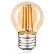 Лампа світлодіодна Violux LED FILAMENT G45 4 Вт E27 2200 К 195 В прозора 832042