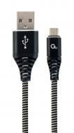 Кабель Cablexpert USB – microUSB 1 м (CC-USB2B-AMmBM-1M-BW) micro USB 2.0 A-тато/Micro B-тато