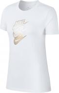 Футболка Nike W NSW TEE STMT SHINE CD7427-100 р.M белый Футболка Nike W NSW TEE STMT SHINE CD7427-100 р.M белый