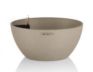 Вазон декоративний Lechuza Cubeto Color 30 круглий 4,5 л світло-бежевий (13831)