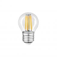 Лампа світлодіодна Violux LED FILAMENT G45 9 Вт E27 4000 К 195 В прозора 832074