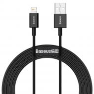 Кабель BASEUS Superior Series Fast Charging Data Cable USB to iP 2.4A 2 м черный (CALYS-C01)