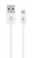 Кабель Cablexpert Lightning – USB 1 м білий (CC-USB2P-AMLM-1M-W) USB 2.0 А-тато/Lightning