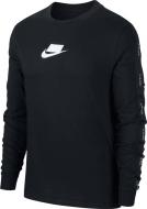 Футболка Nike M NSW LS TEE NSW 2 CI6214-010 р.L чорний