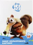 Картон кольоровий А4 10 аркушів Ice Age IA09200 Cool For School