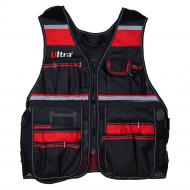 Жилет Ultra 14 карманов р. one size 9450012 черный с красным Жилет Ultra 14 карманов р. one size 9450012 черный с красным