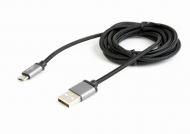 Кабель Cablexpert 1,8 м чорний (CCB-mUSB2B-AMBM-6) USB2.0, A-тато/micro B-тато