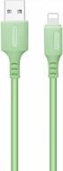 Кабель ColorWay USB - Apple Lightning (soft silicone) 2.4а 1 м зелений (CW-CBUL042-GR)