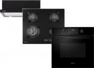 Комплект встраиваемой техники Interline DELI BL A/60/2/T + OEG 581 ECR BA + SGV 584 MCH BA