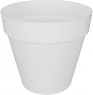 Горщик пластиковий Elho Loft Urban Round круглий 9 л (184209) білий Горщик пластиковий Elho Loft Urban Round круглий 9 л (184209) білий