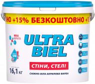 Фарба акрилова водоемульсійна Sniezka Ultra Biel мат білий 11 л 16,1 кг