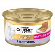 Консерва для кошенят Gourmet by Purina Gold паштет з телятиною 85 г