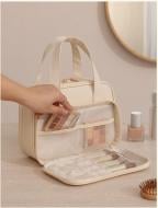 Косметичка-органайзер 25x11x18 см бежевый RH2531