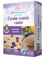 Суміш пластівців Козуб Найніжніші + льон в коробці 500 г 4820094534863 500 г