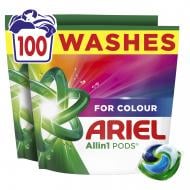 Капсулы для машинной стирки Ariel Все-в-1 Для цветного 100 шт.