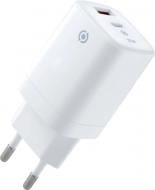 Сетевое зарядное устройство Piko 25W GaN USB-C PD+USB-A QC 3.0 White (TC-PD252)