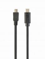 Кабель Cablexpert 1 м (CCP-USB2-mBMCM-1M) USB 2.0 Micro BM-тато/C-тато