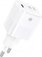 Сетевое зарядное устройство Piko 25W GaN USB-C PD White (TC-PD251)
