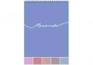 Блокнот Optima Morandi А5 спираль 80 лист. клетка O27146