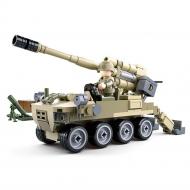 Конструктор Sluban M38-B0751 Model Bricks Военный вездеход для штурма