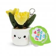 Мягкая игрушка Plush and Co Цветочки тюльпан 6х6х10 см желтый с белым PLC25057