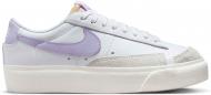 Кроссовки женские демисезонные Nike BLAZER LOW PLATFORM DJ0292-114 р.38,5 белые