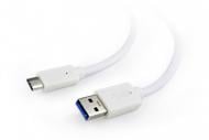 Кабель Cablexpert 1 м (CCP-USB3-AMCM-1M-W) USB 3.0 A-тато/C-тато
