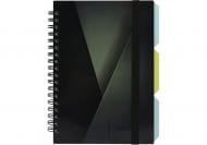Блокнот Optima DESIGN 33 B6 спіраль з розділювачами 100 арк. клітинка O20358-33