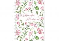 Блокнот Optima Watercolor Memories А5 спираль 80 лист. клетка O27157