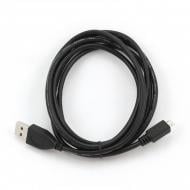 Кабель Cablexpert 0,1 м чорний (CCP-mUSB2-AMBM-0.1M) USB2.0, A-тато/micro B-тато
