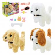 Игрушка мягкая интерактивная Shantou Собачка с аксессуарами 810-2