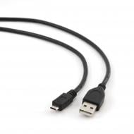 Кабель Cablexpert 0,5 м чорний (CCP-mUSB2-AMBM-0.5M) USB2.0, A-тато/micro B-тато