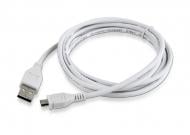 Кабель Cablexpert 1,8 м (CCP-mUSB2-AMBM-6-W) micro USB2.0, A-тато/micro B-тато