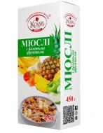 Пластівці Козуб Мюслі «З багатьма фруктами» в коробці 450 г 4820094533309 450 г