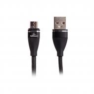 Дата-кабель Cablexpert 1 м чорний (CCPB-M-USB-11BK) USB 2.0/Micro