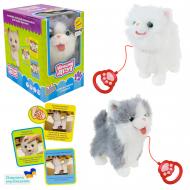 Игрушка мягкая интерактивная Кращий друг Кошка на поводке BF2501