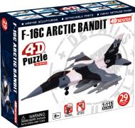 Пазл объемный 4D Master Самолет F16C Arctic Bandit 26232