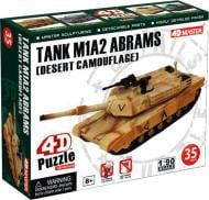 Пазл объемный 4D Master Танк M1A2 Abrams (Desert camouflage) 26326