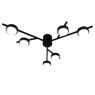 Люстра стельова Victoria Lighting 6xGX53 чорний Singapore/PL6 black