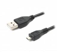 Кабель Maxxter USB – microUSB 0,3 м чорний (U-AMM-0.3M) Micro USB2.0 AM/B mUSB