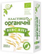 Пластівці вівсяні Козуб МП різані органічні в коробці 500 г 4820094532388 500 г