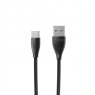 Кабель Maxxter 1 м чорний (UB-C-USB-01BK) USB 2.0 A-тато /C-тато